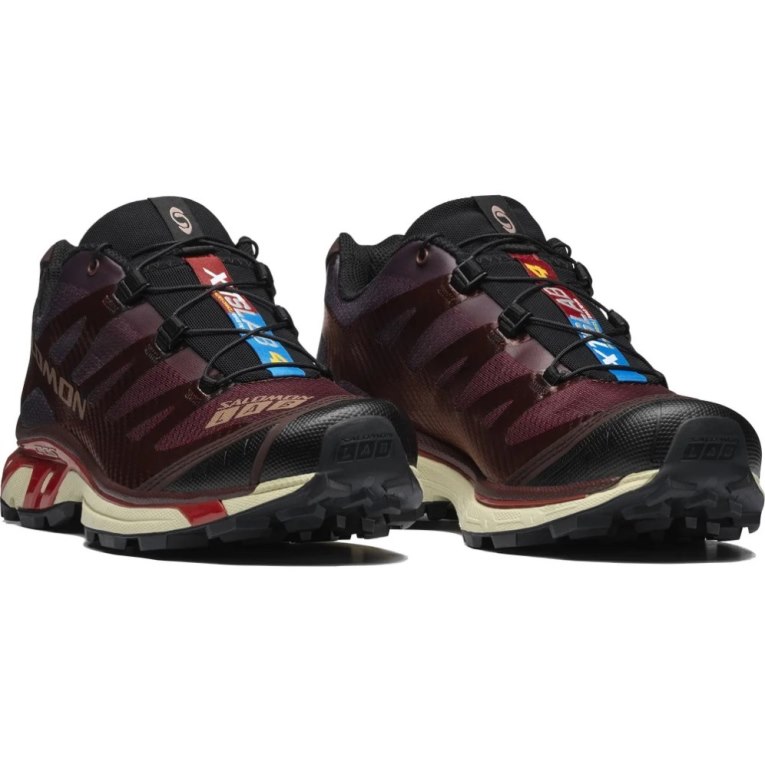 Burgundy Salomon Xt-4 Men's Sneakers | IE VA0138